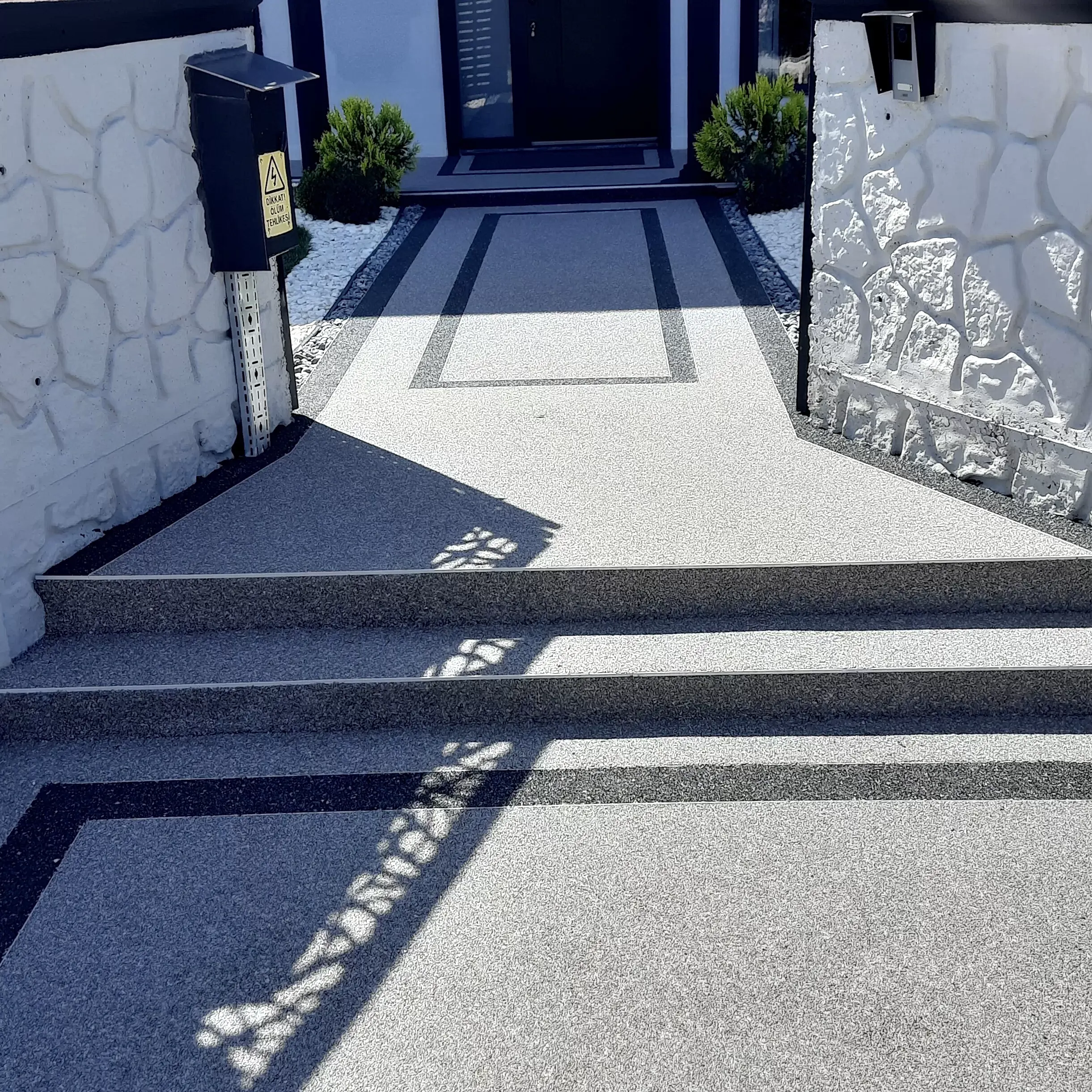 Taş Halı Zemin Kaplama